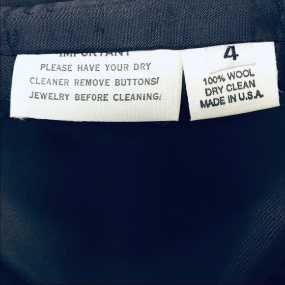 Vintage Steve fabrikant wool dress size 4 - Picture 7 of 8